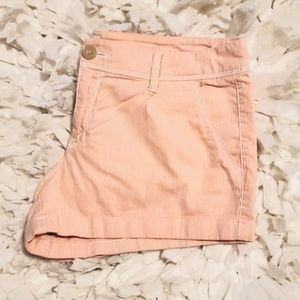 American Eagle Pinkish Red Striped Shorts!!